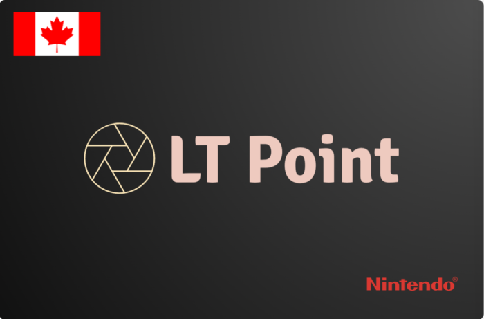 LT Point 73.99 - Exchangeable for Nintendo eShop Card 99 Canadian Dollars
